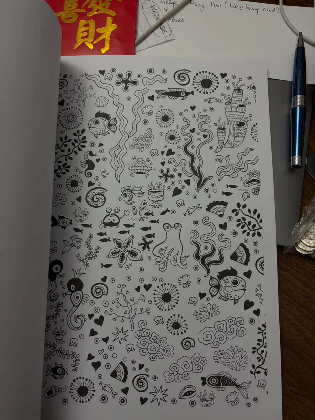 Ocean Adult Colouring Book 🧡 - photo 3