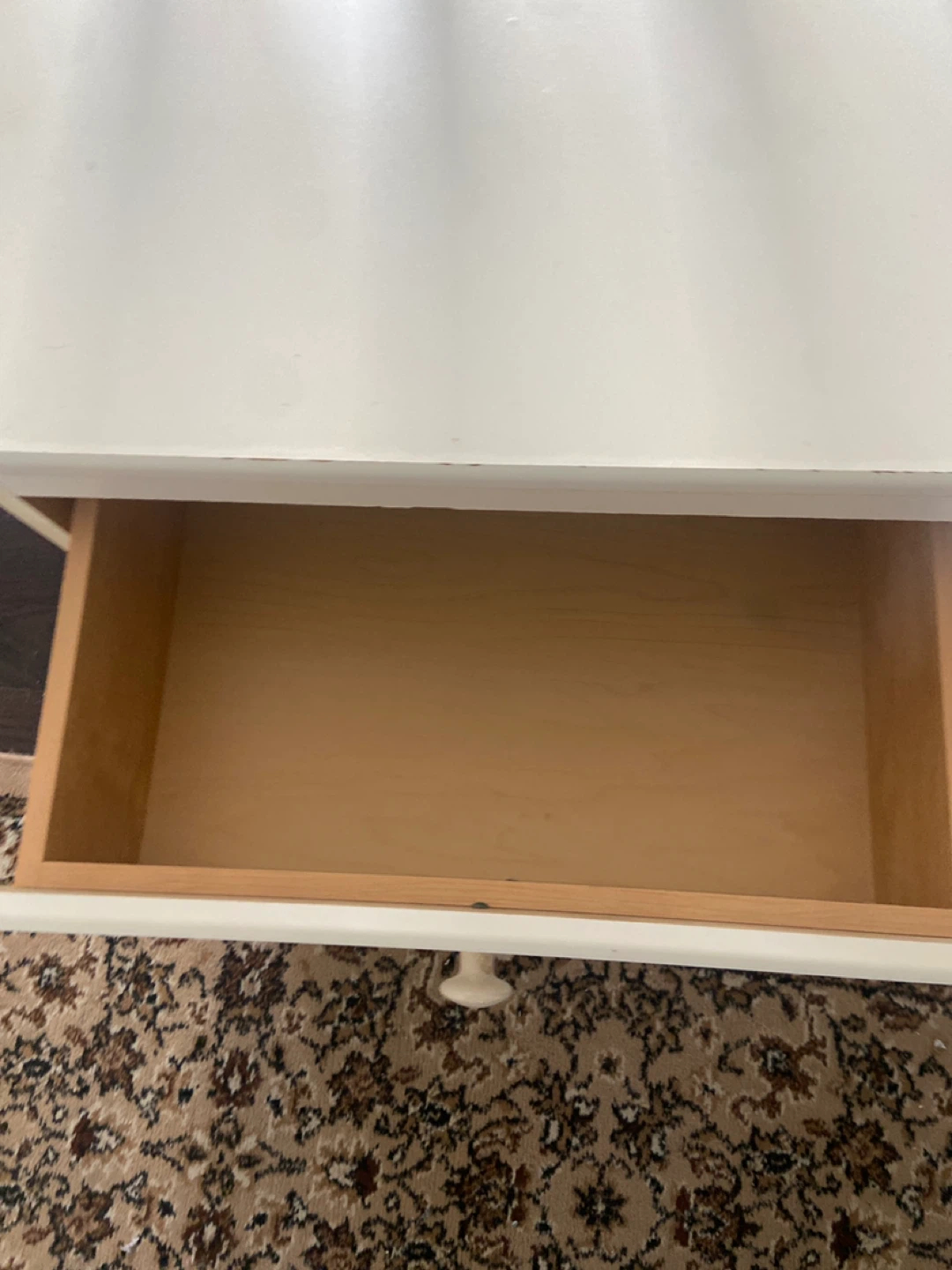 White 3-Drawer Dresser - photo 2