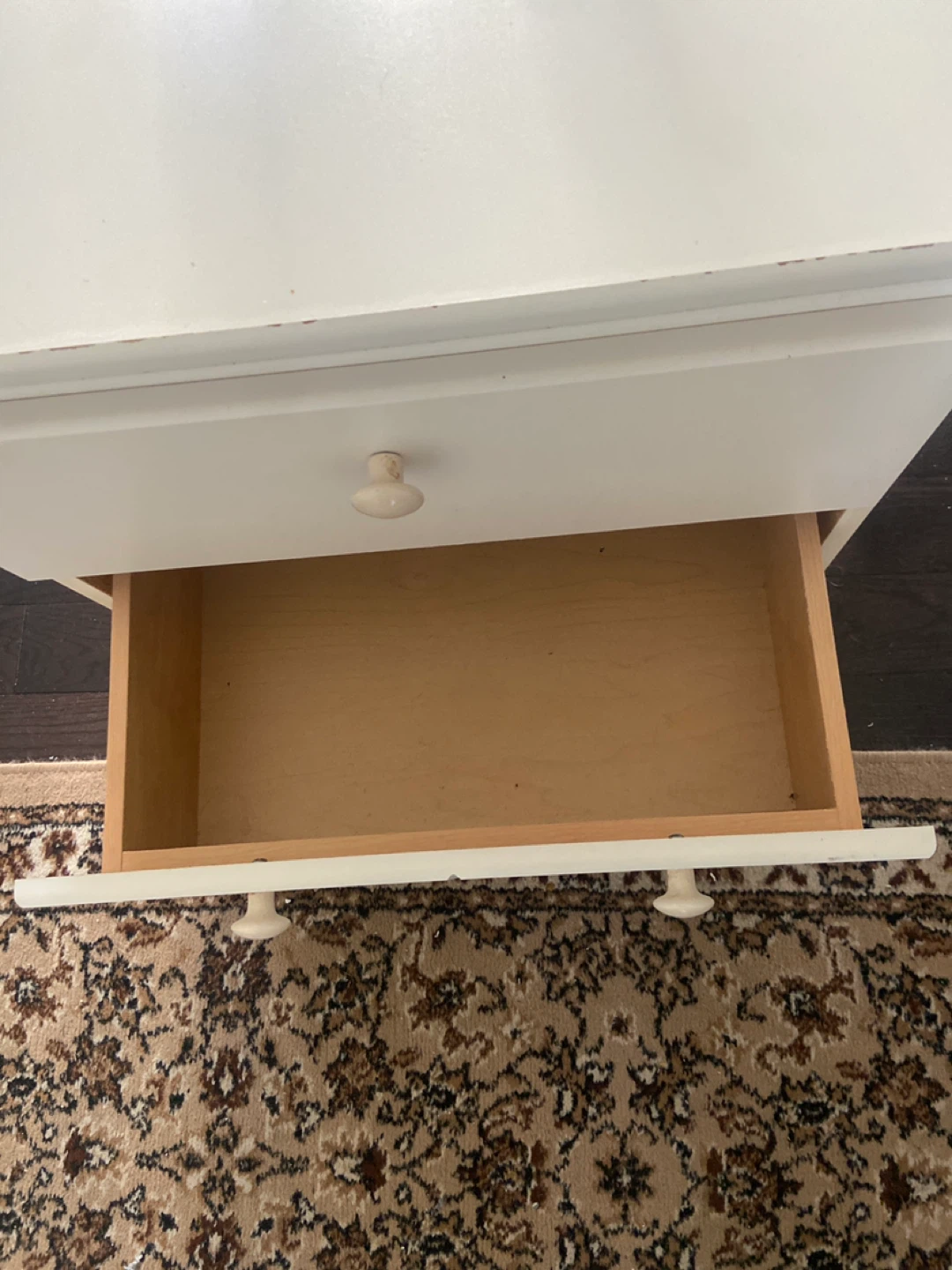 White 3-Drawer Dresser - photo 3