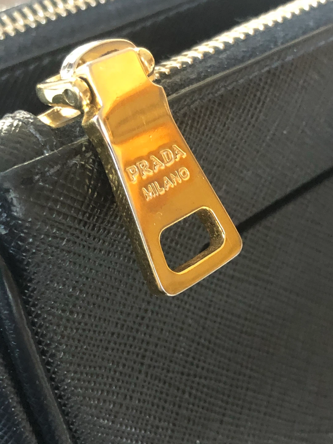 Prada Black Leather Tote Bag - photo 5
