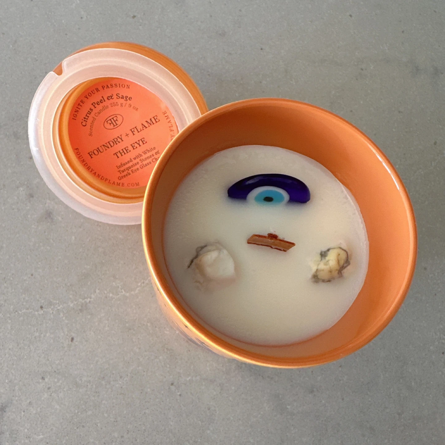 Foundry + Flame The Eye Candle - Citrus Peel & Sage - photo 3