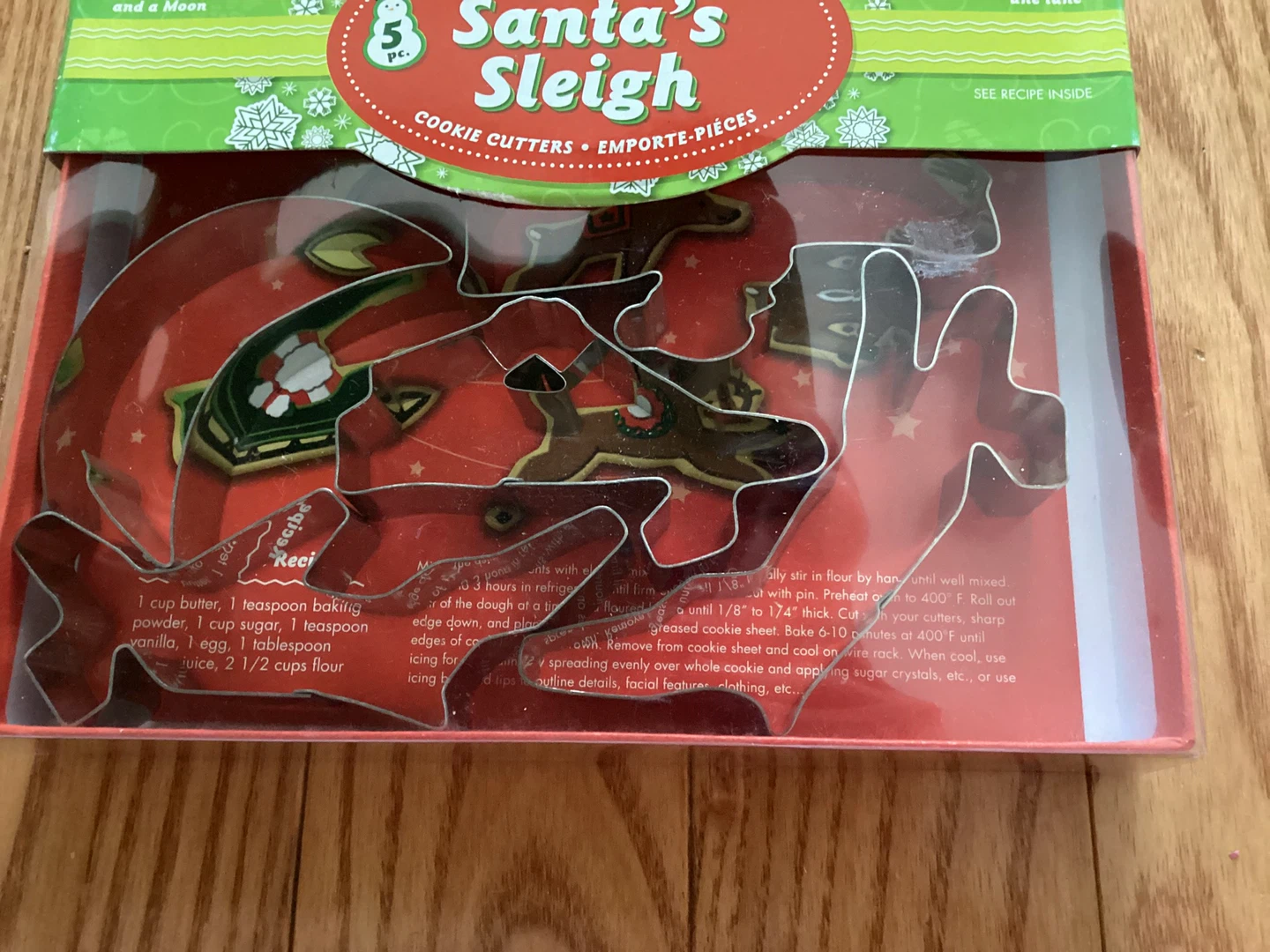 Build Your Own Santa's Sleigh Cookie Cutters - 5 Pc - photo 2