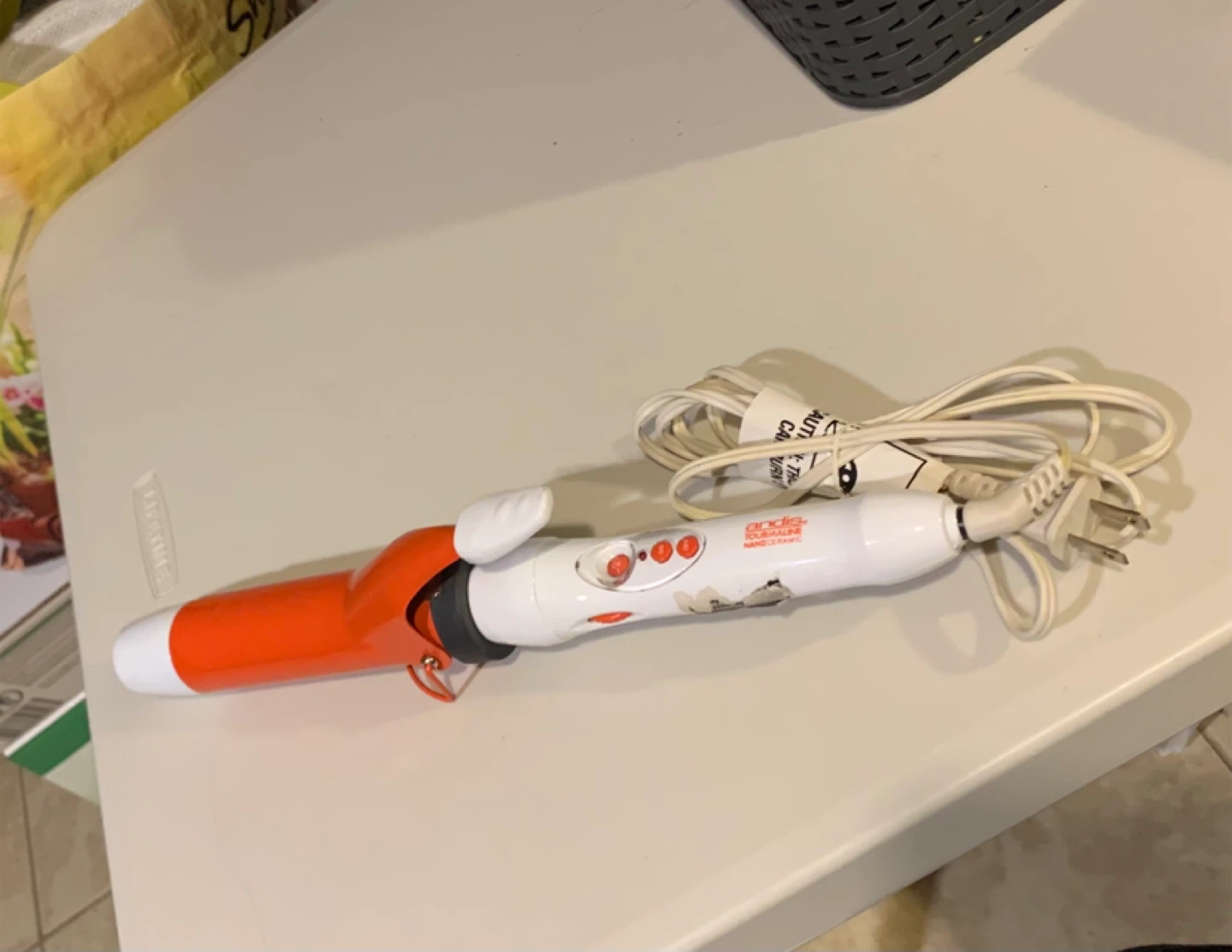 🧡 Andis Tourmaline Nano Ceramic Curling Iron