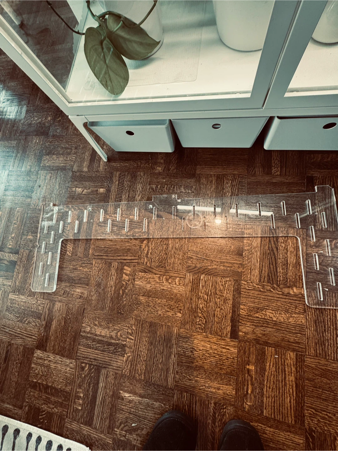 Made for Milsbo Wide Cabinet Clear Acrylic Plant Shelf Insert - photo 4