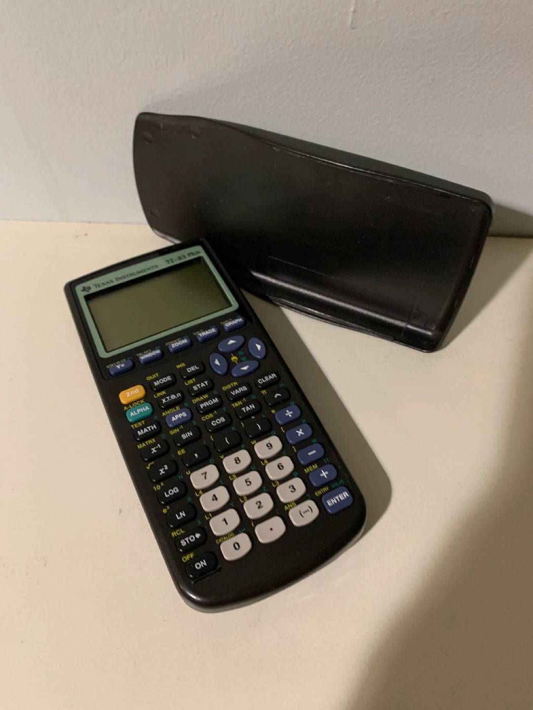🧡 Texas Instruments TI-83 Plus Graphing Calculator with Cover