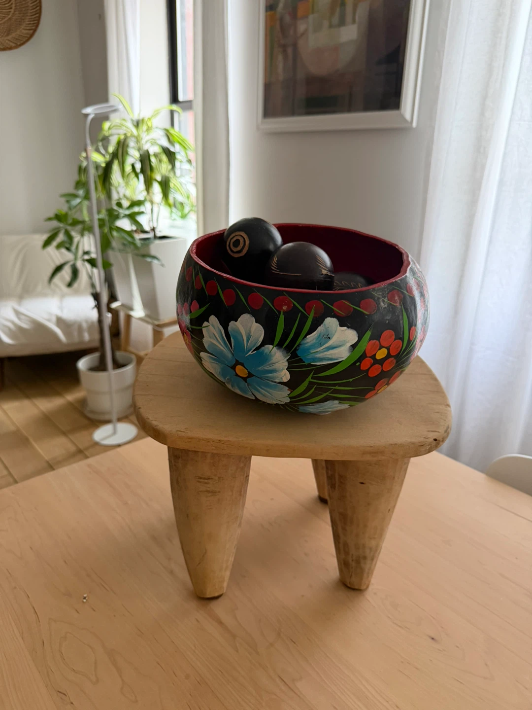 Senufo African Stool - photo 3