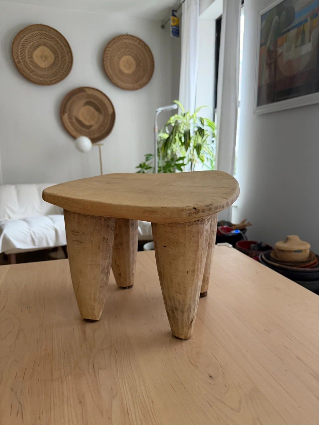 Senufo African Stool - photo 5