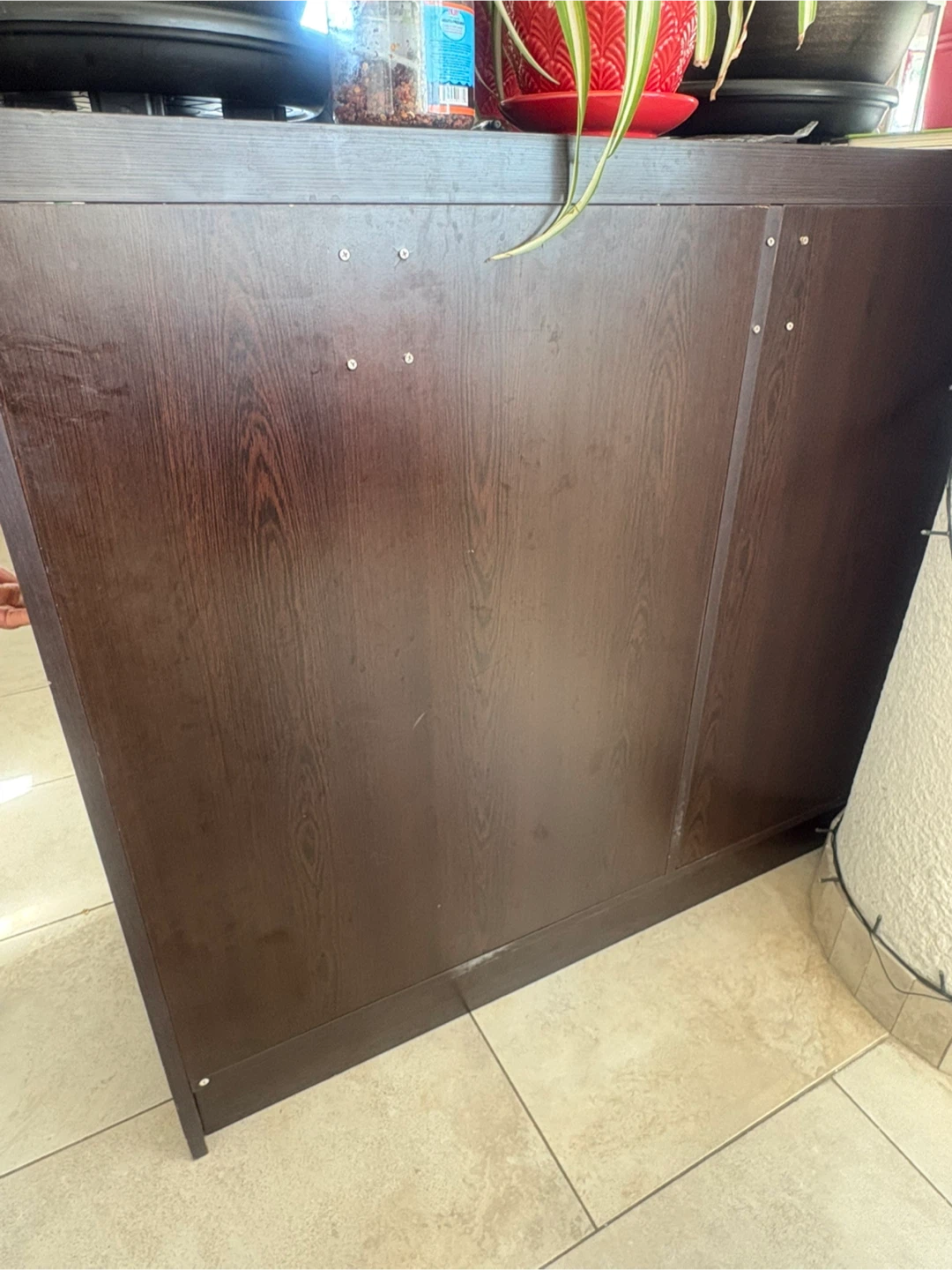 Dark Brown 6-Drawer Dresser
