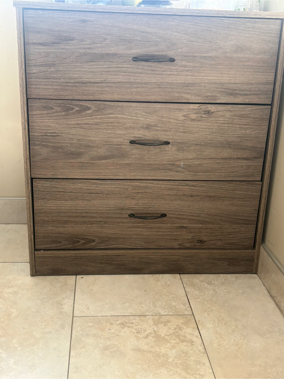 Wooden Dresser with 3 Drawers - photo 3