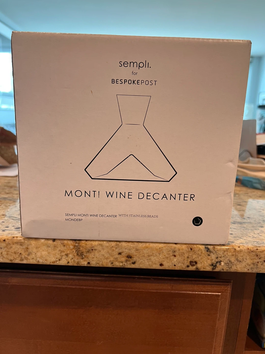 Sempli Monti Wine Decanter with Stainless Steel Beads - photo 3