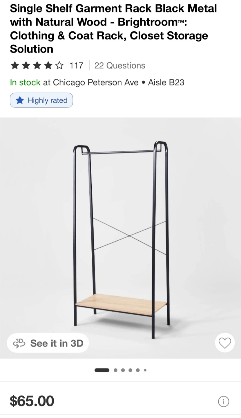 Brightroom Garment Rack - photo 3