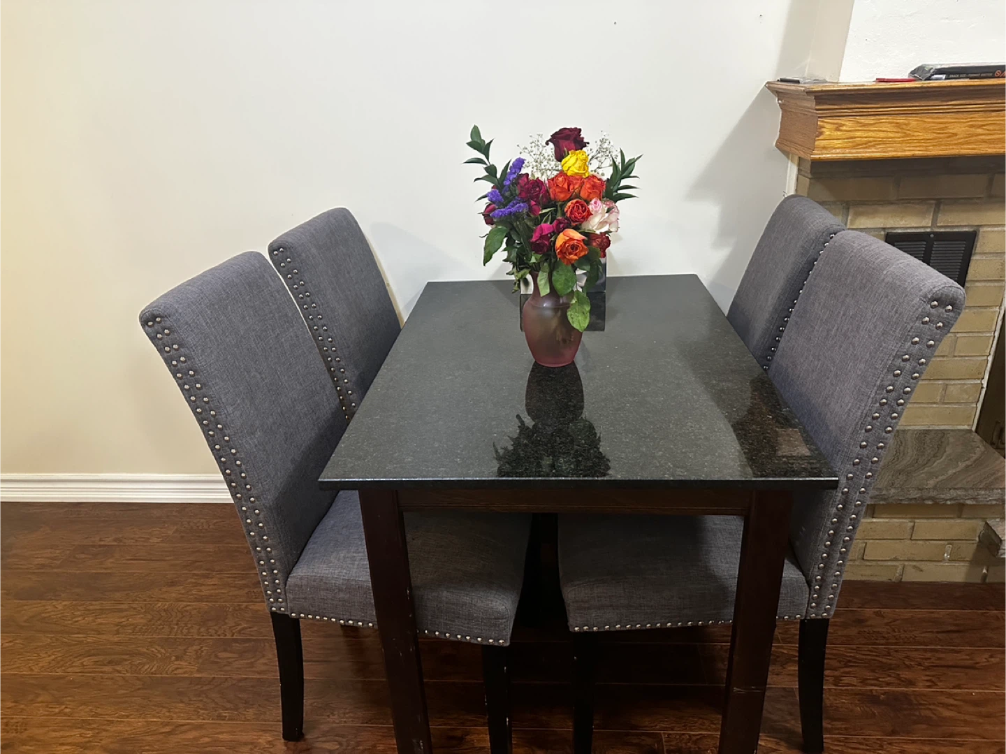Dining Table Set with 4 Chairs - photo 2