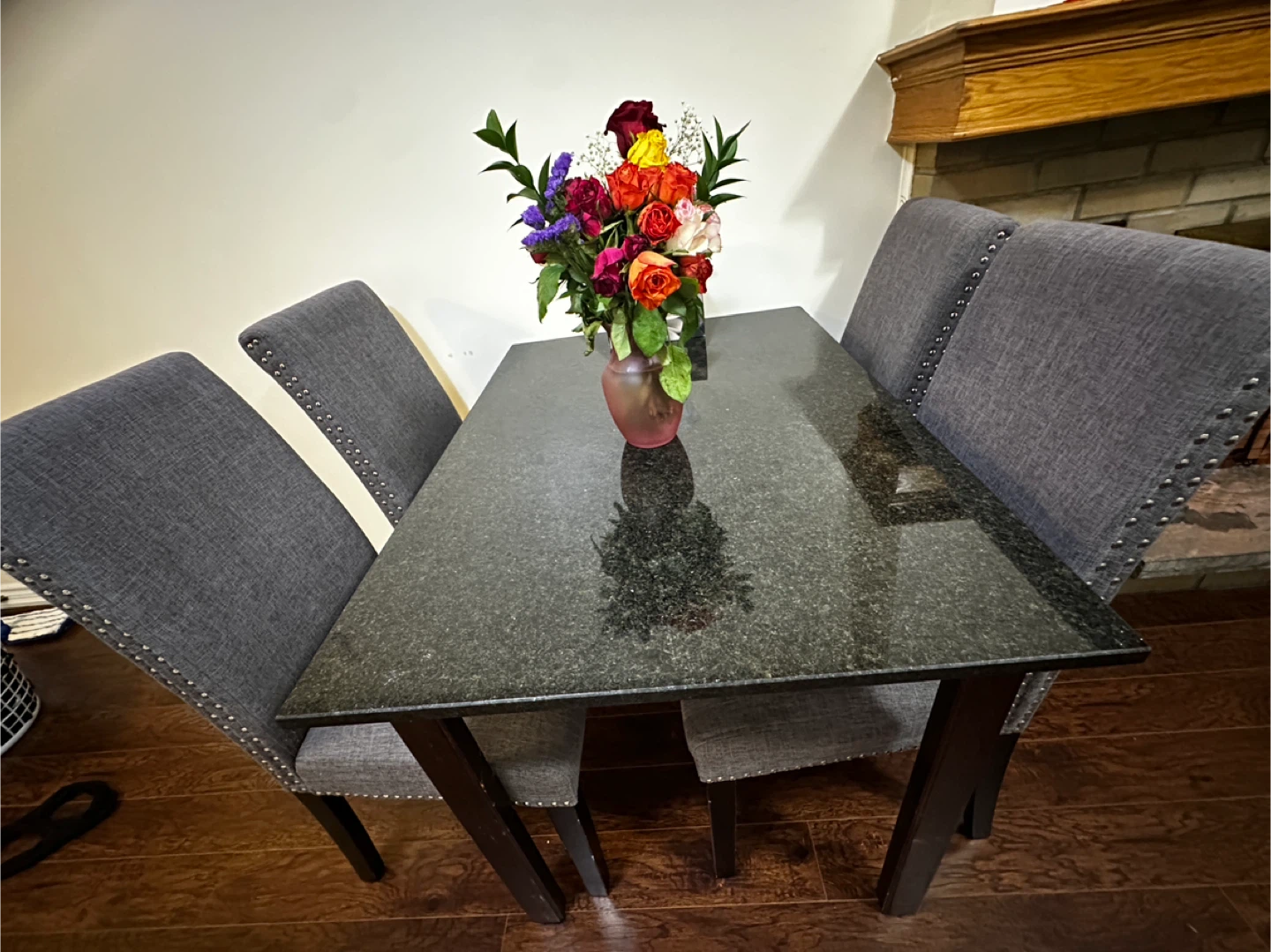 Dining Table Set with 4 Chairs - photo 3