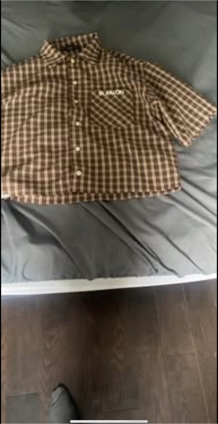 Sumwon Plaid Button-Up Shirt - photo 3