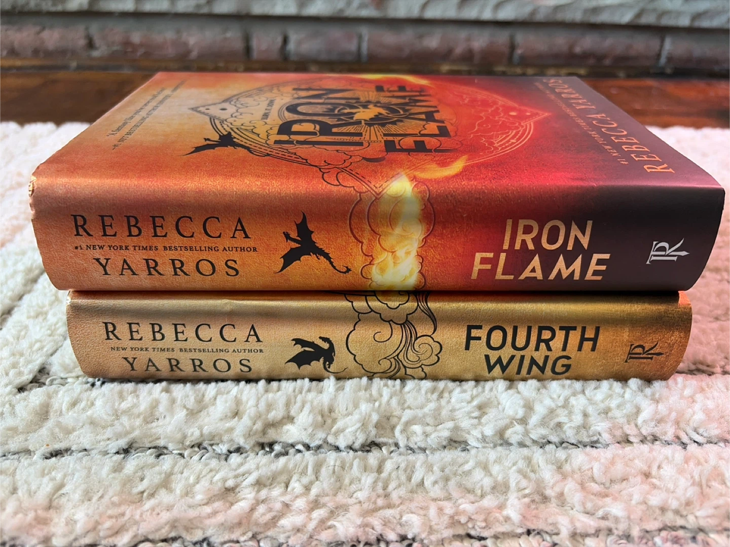 Fourth Wing and Iron Flame Hardcover Books by Rebecca Yarros - photo 2