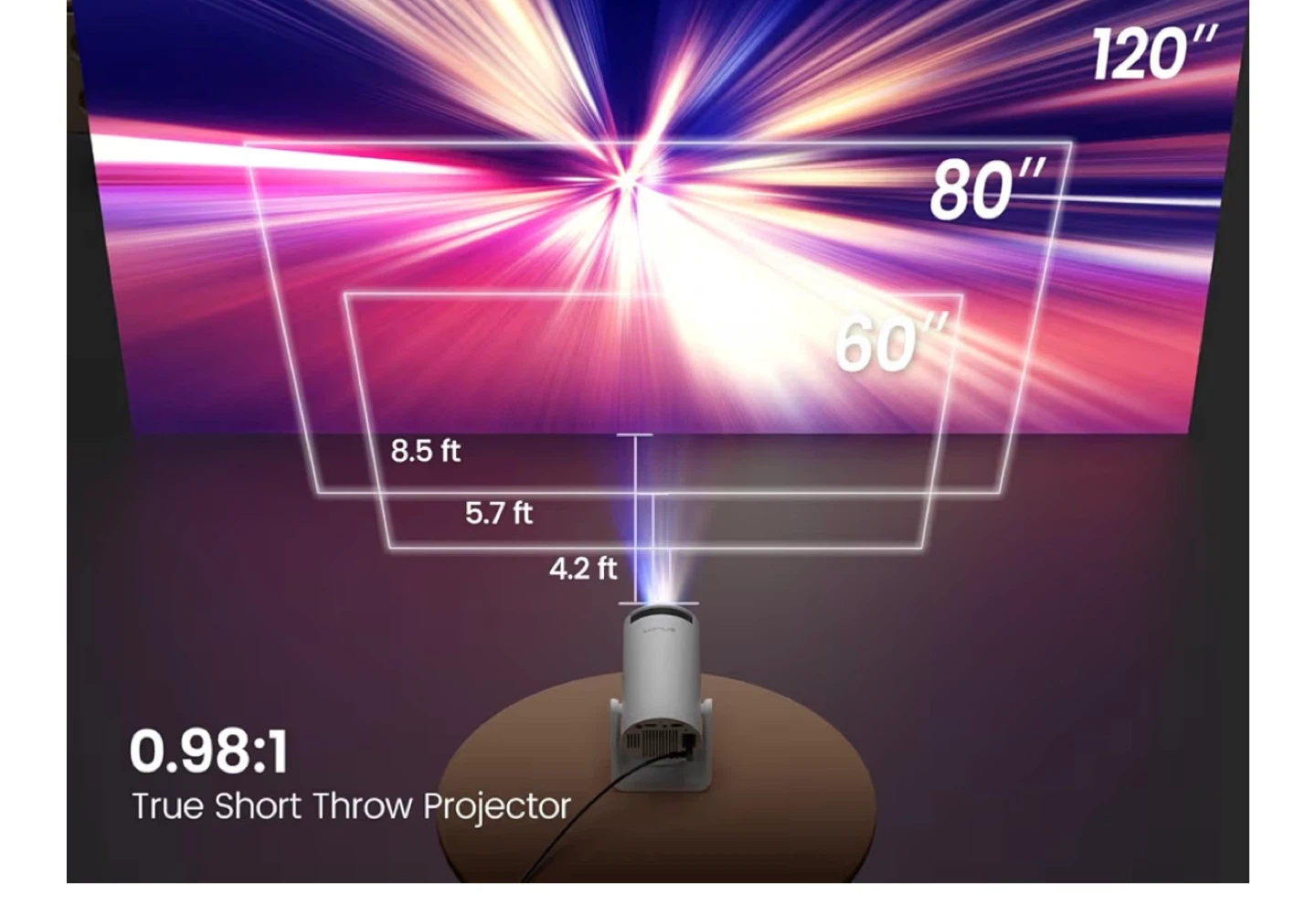 WIMIUS Portable Video Projector Model S27 - photo 3