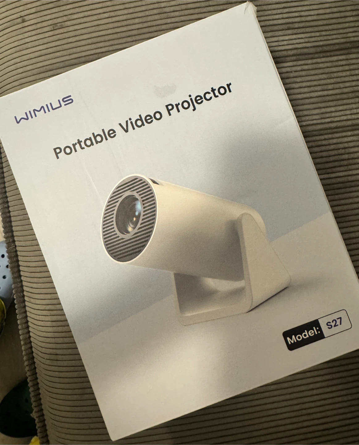 WIMIUS Portable Video Projector Model S27