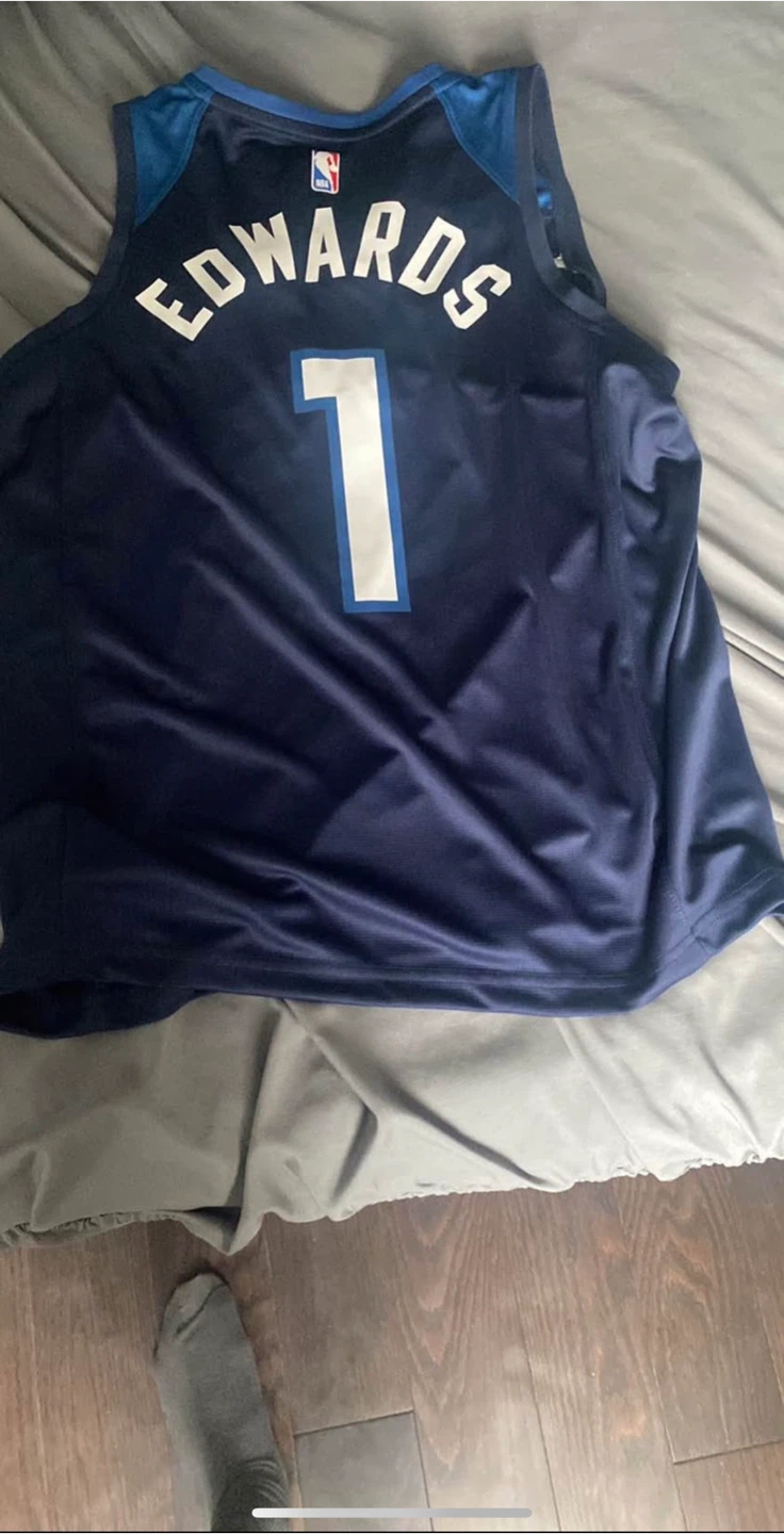 Minnesota Timberwolves Anthony Edwards #1 Jersey - photo 2