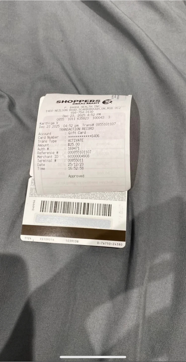 Foot Locker Gift Card