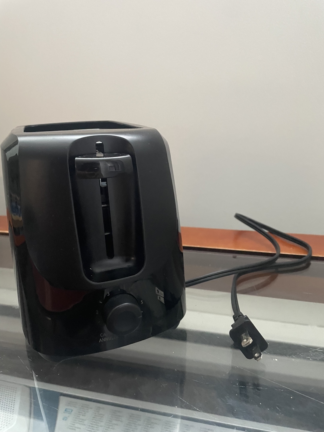 🧡 Black 2-Slice Toaster