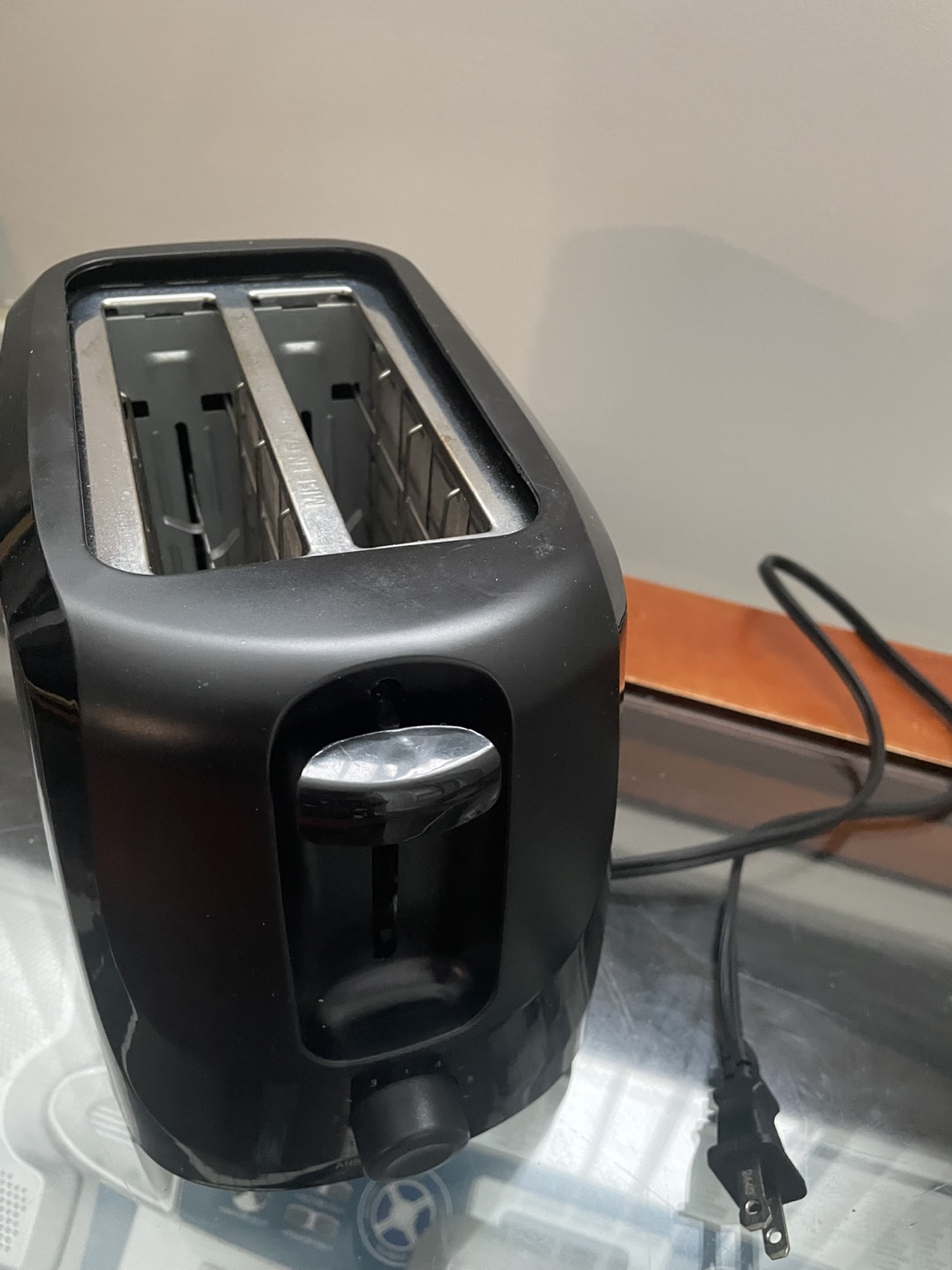 🧡 Black 2-Slice Toaster - photo 2