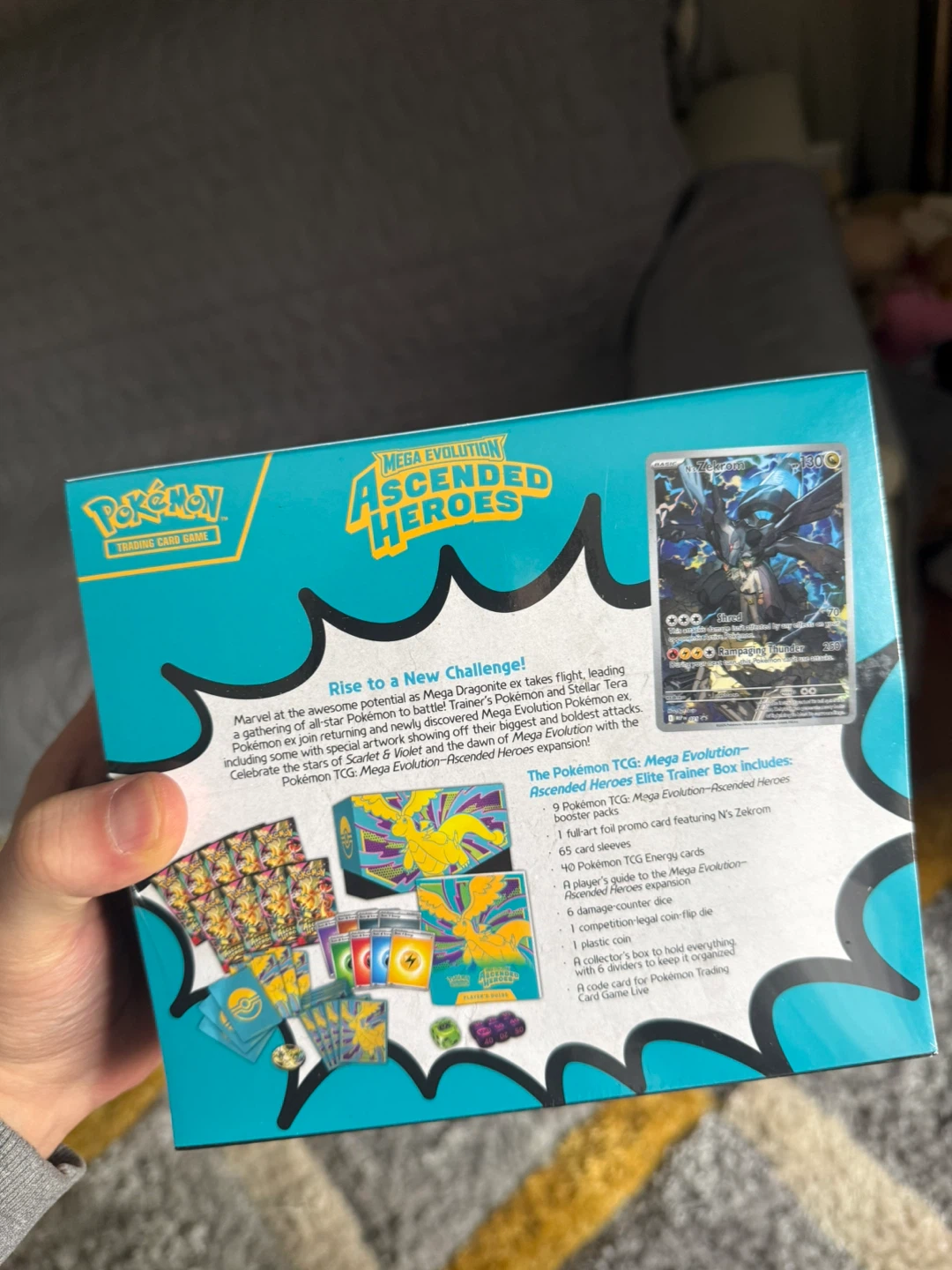 Pokemon Mega Evolution Ascended Heroes Elite Trainer Box - photo 2