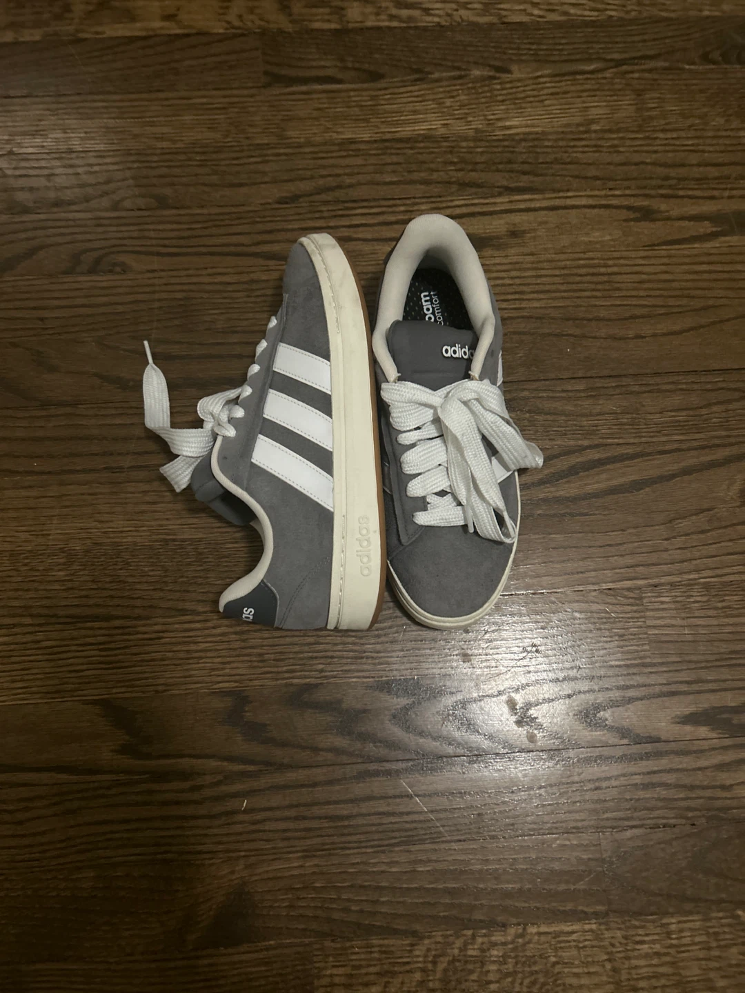 Adidas Gray Suede Sneakers - photo 3