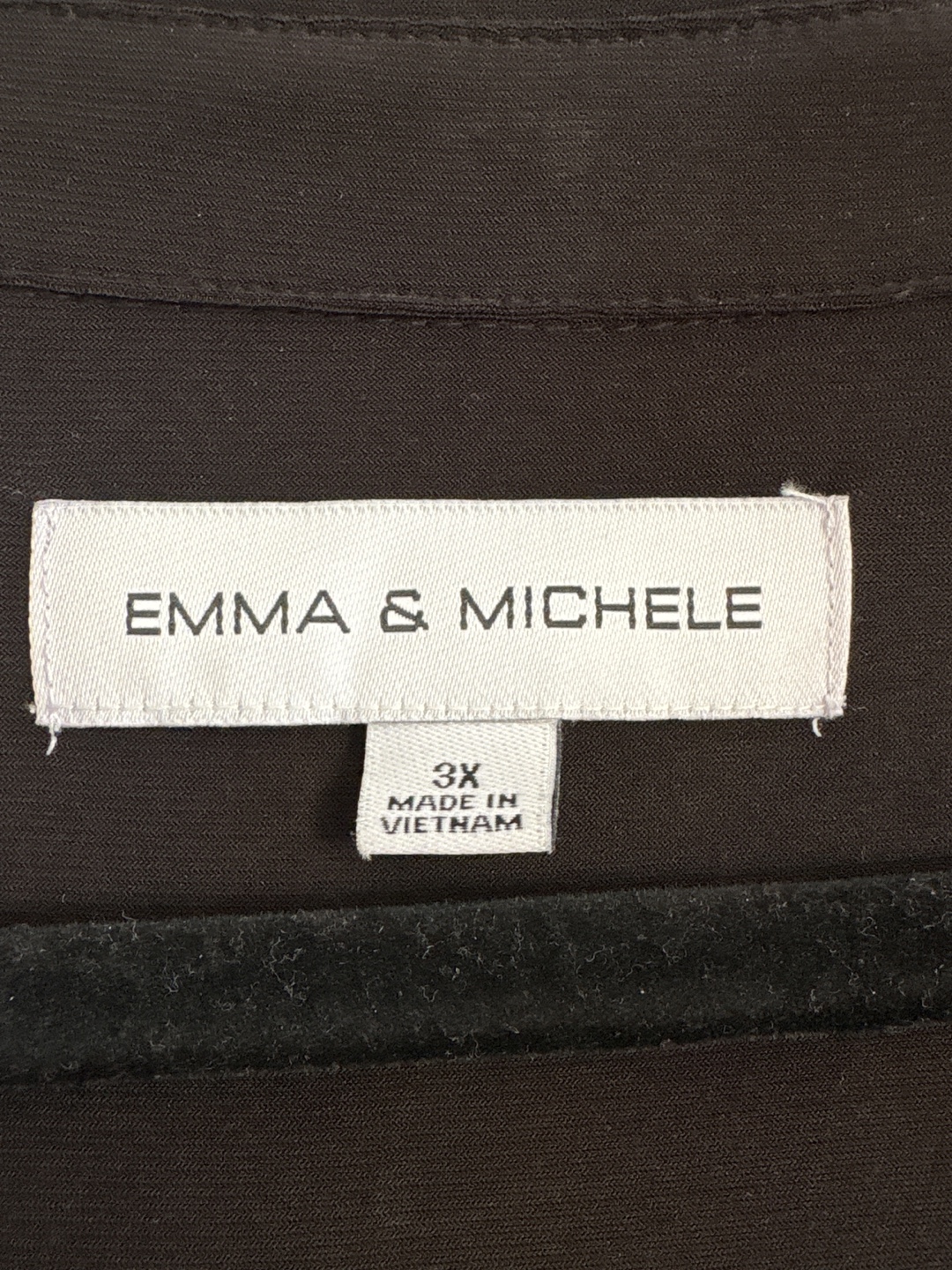 Emma & Michele Black Button-Up Maxi Dress 3X - photo 2