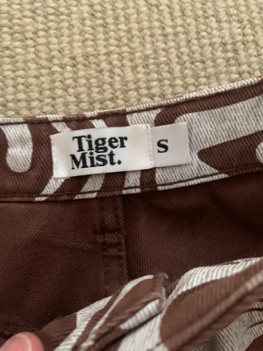 Tiger Mist Pants Size S - Brown Swirl Print - photo 3