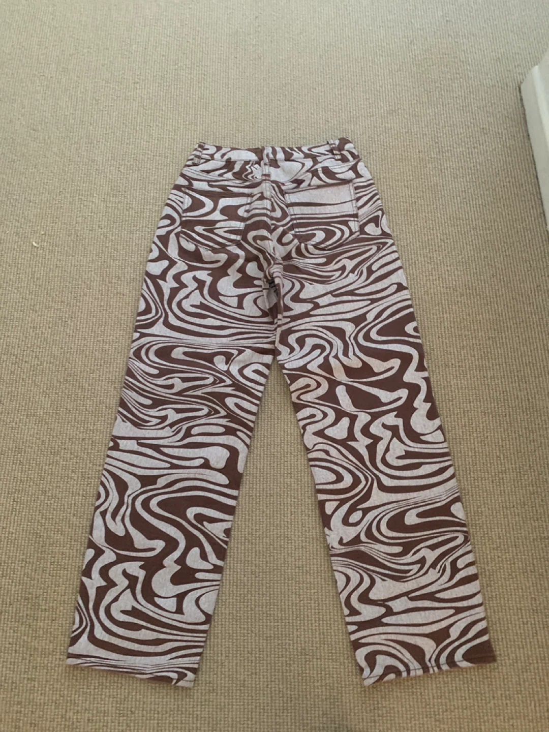 Tiger Mist Pants Size S - Brown Swirl Print - photo 2