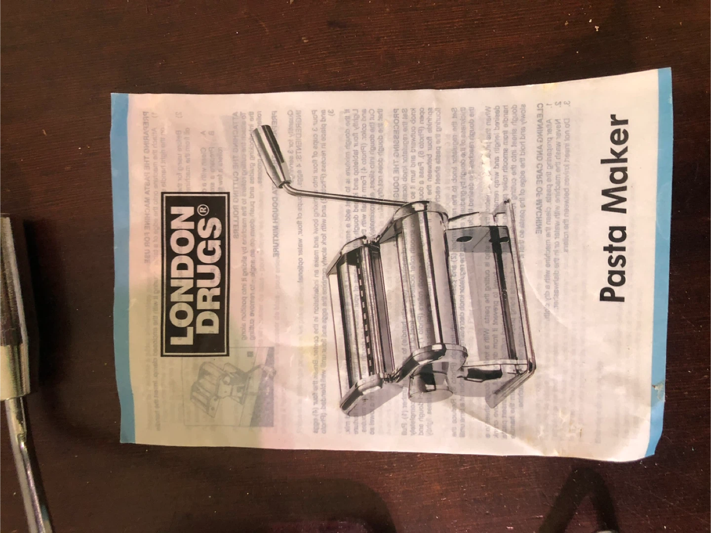 Pasta Roller. Like New. - photo 2