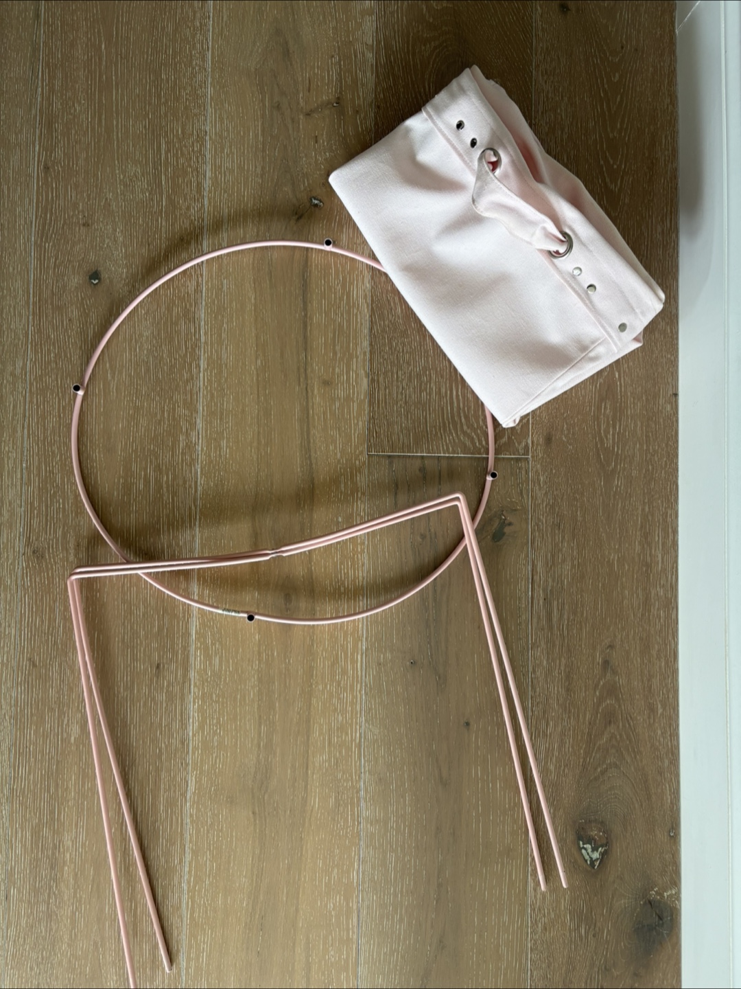 Pottery Barn Kids Pink Fabric Toy/Laundry Hamper - photo 4