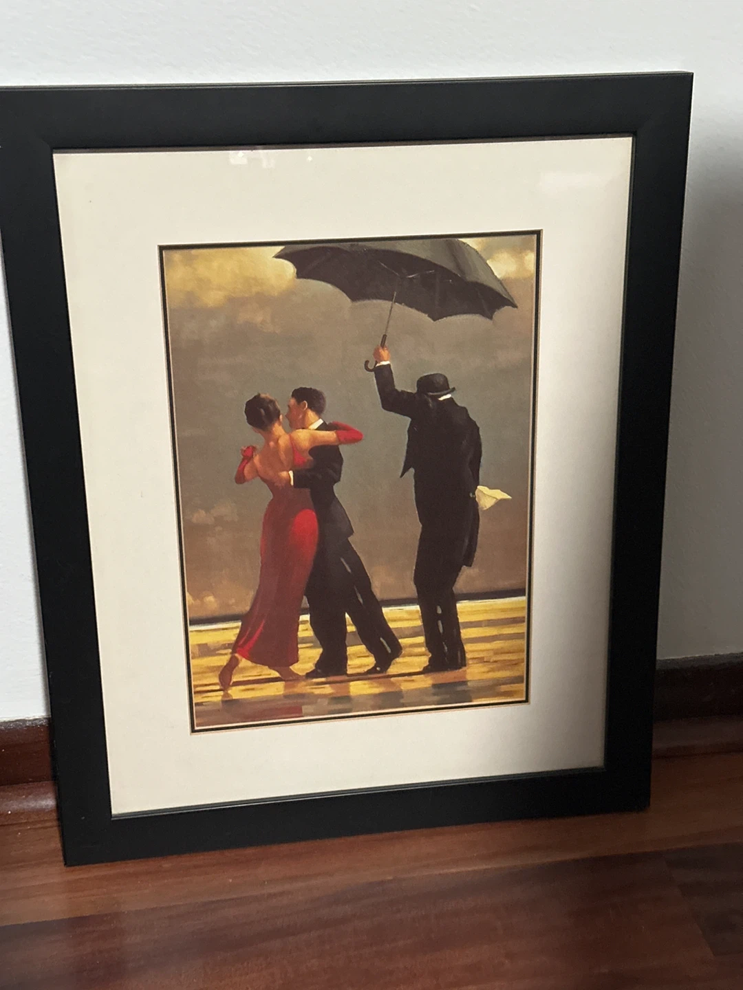 Framed "Singing Butler" Art Print