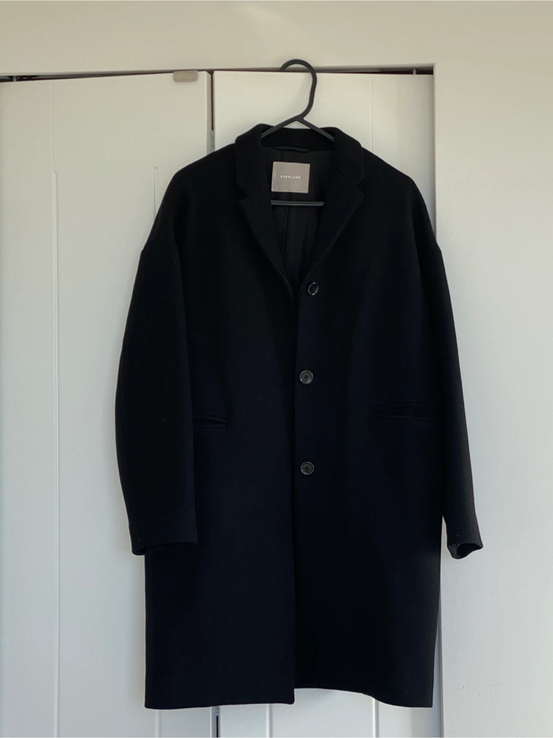 Everlane Black Coat - Size 2