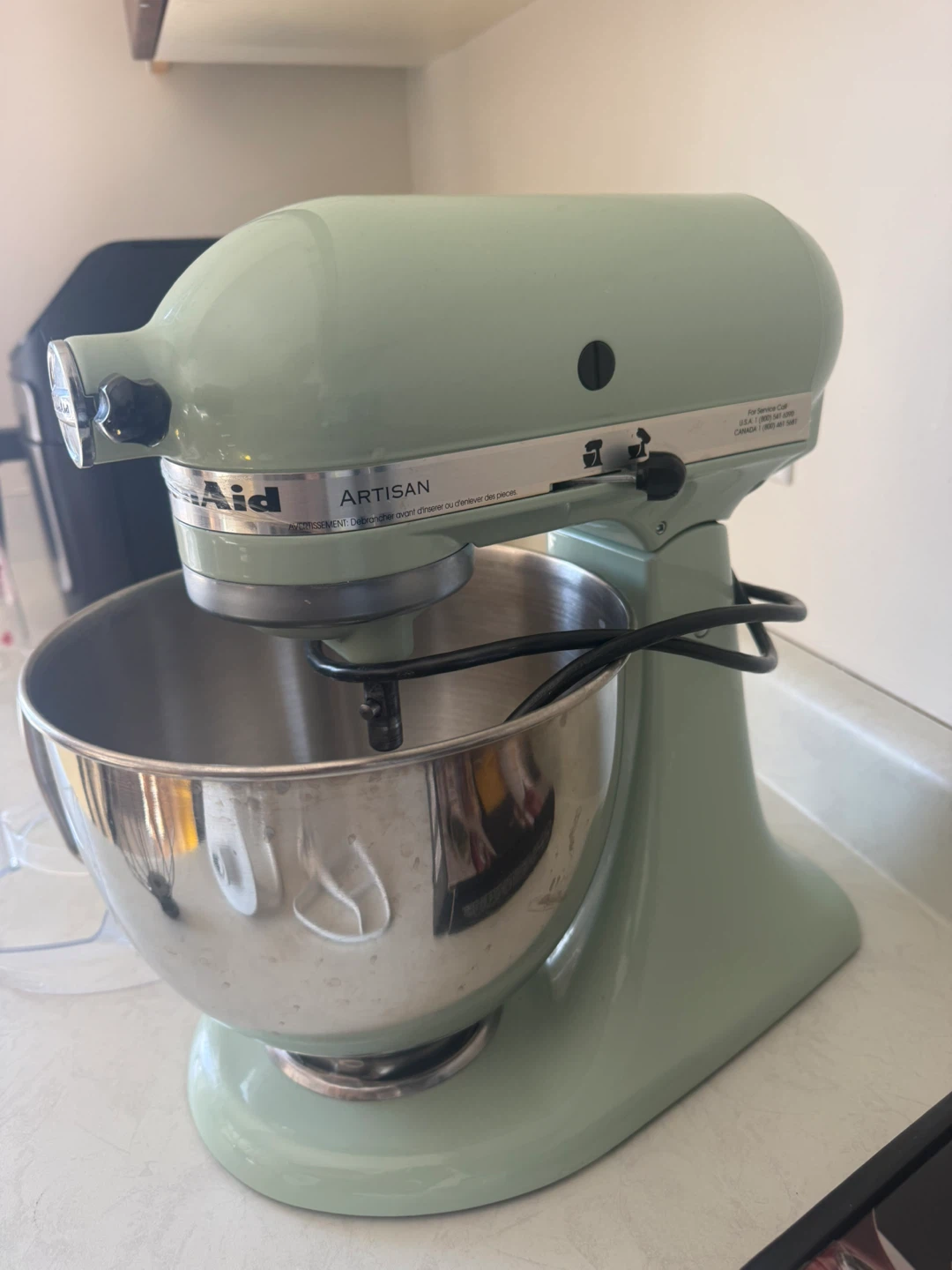 KitchenAid Artisan Stand Mixer - Light Green - photo 3