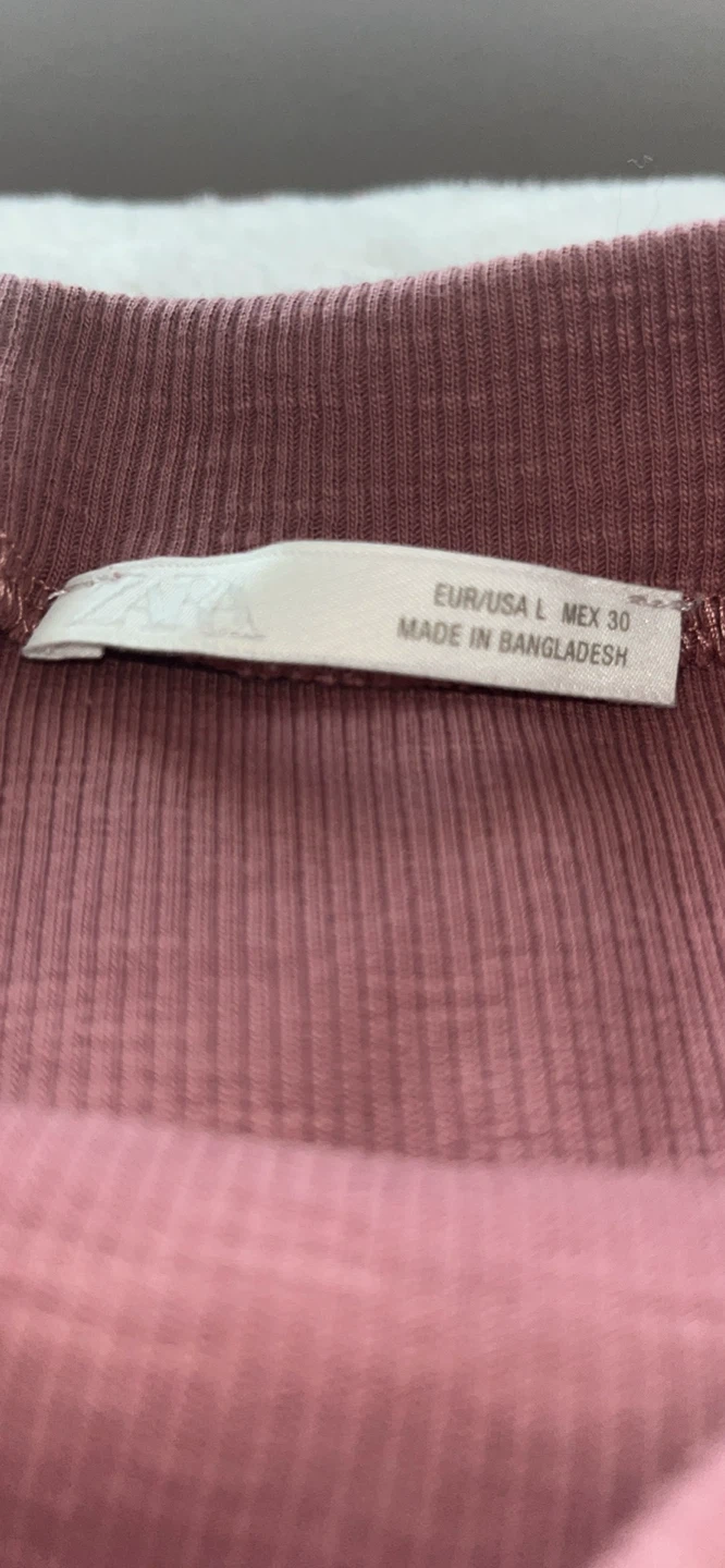 zara rose/blush pink bodysuit - photo 3