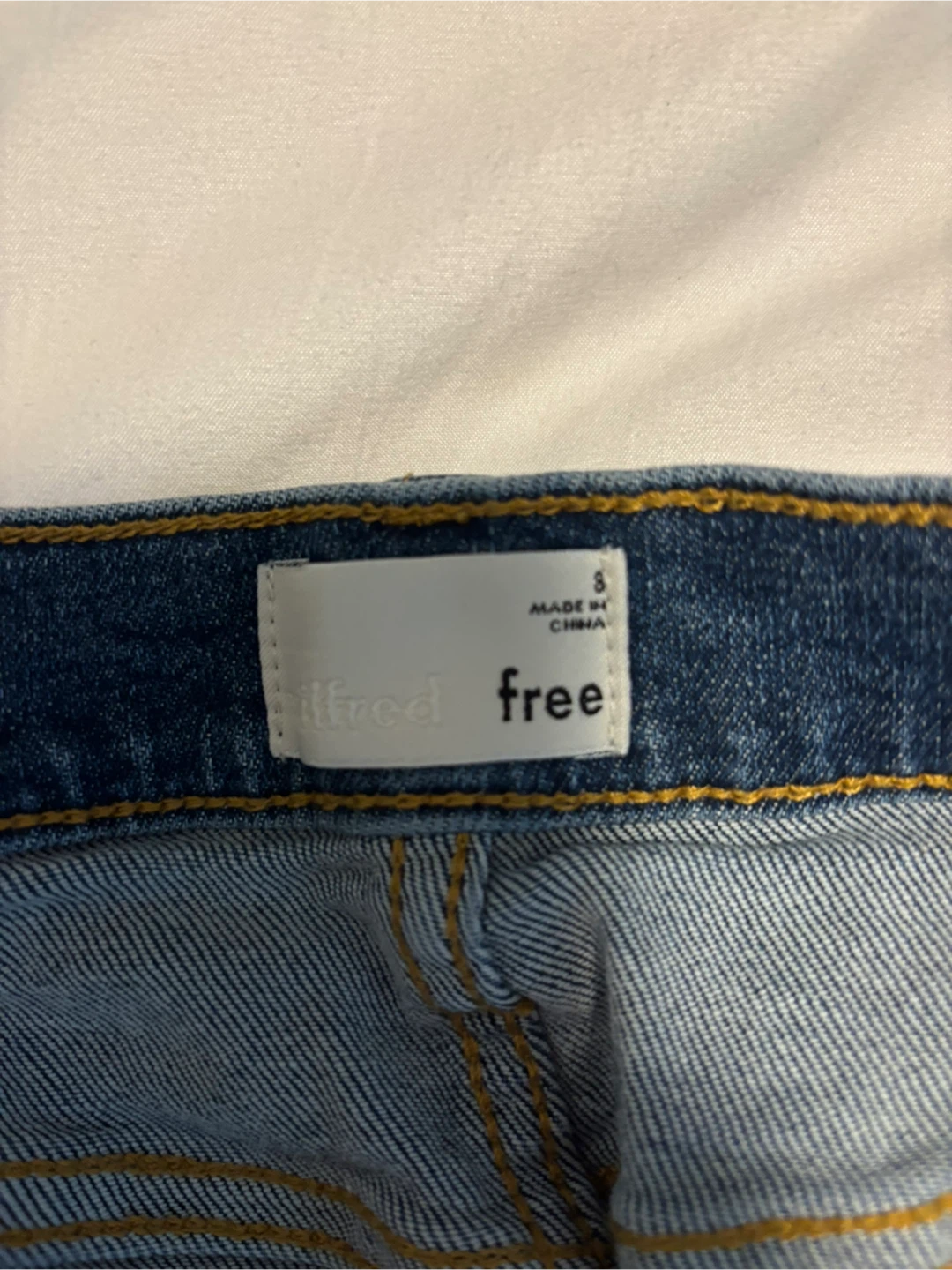 Aritzia denim skirt - photo 3