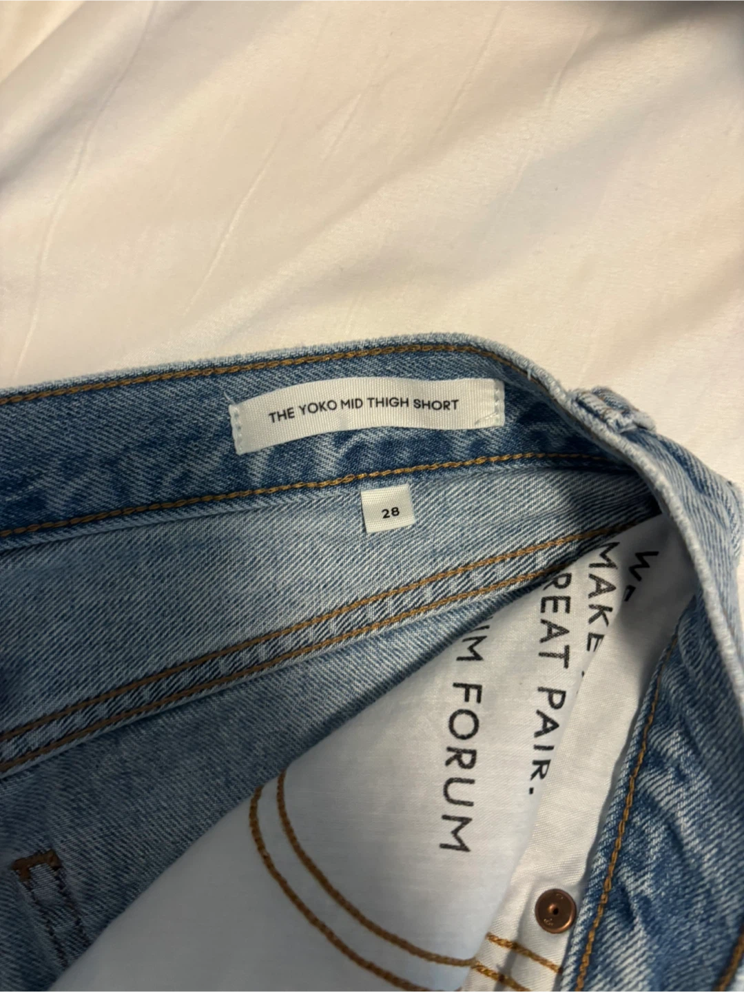Denim forum shorts - photo 3