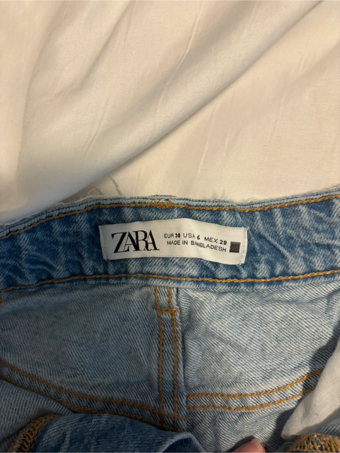 Zara denim shorts - photo 3