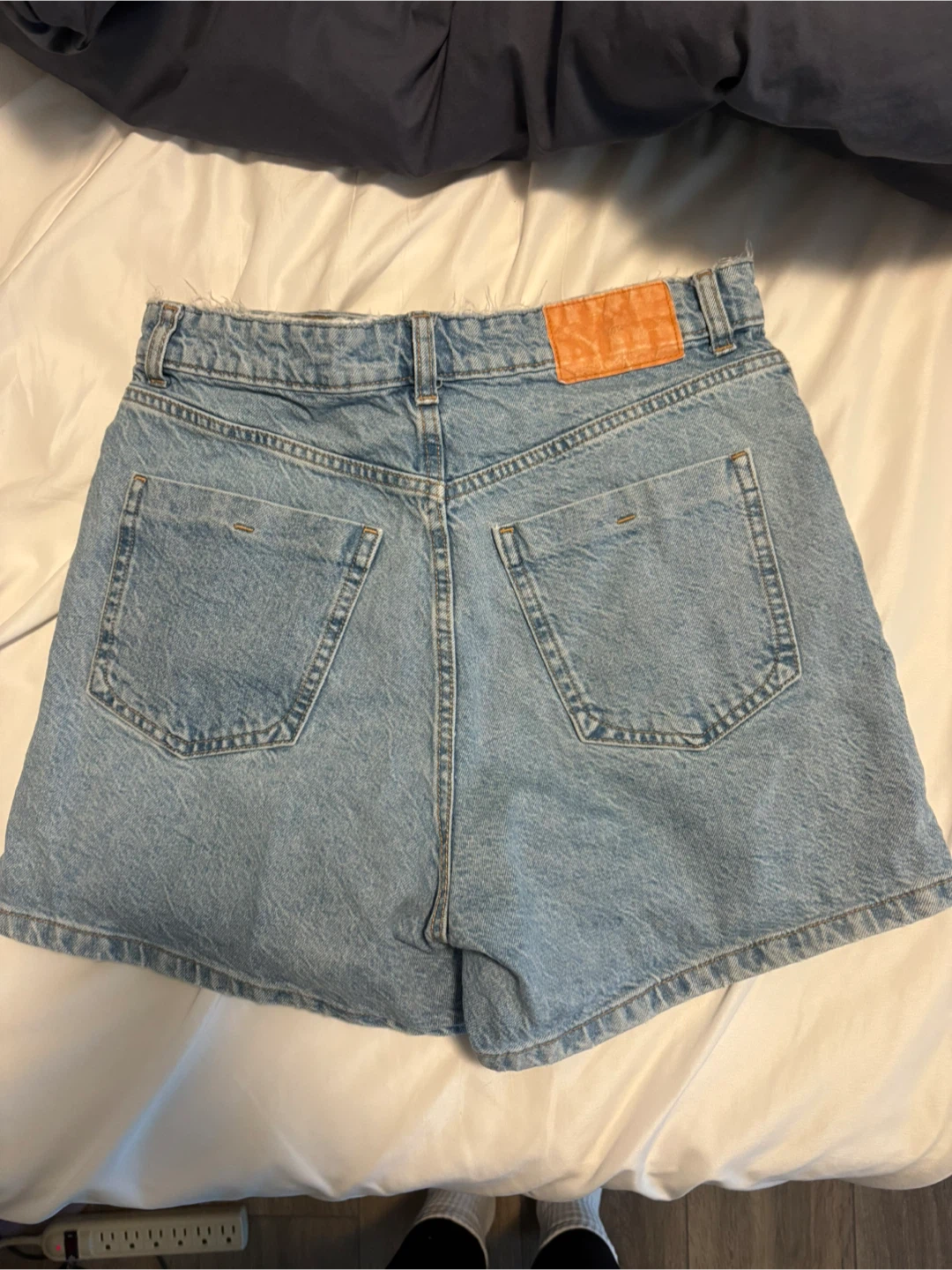 Zara denim shorts - photo 2