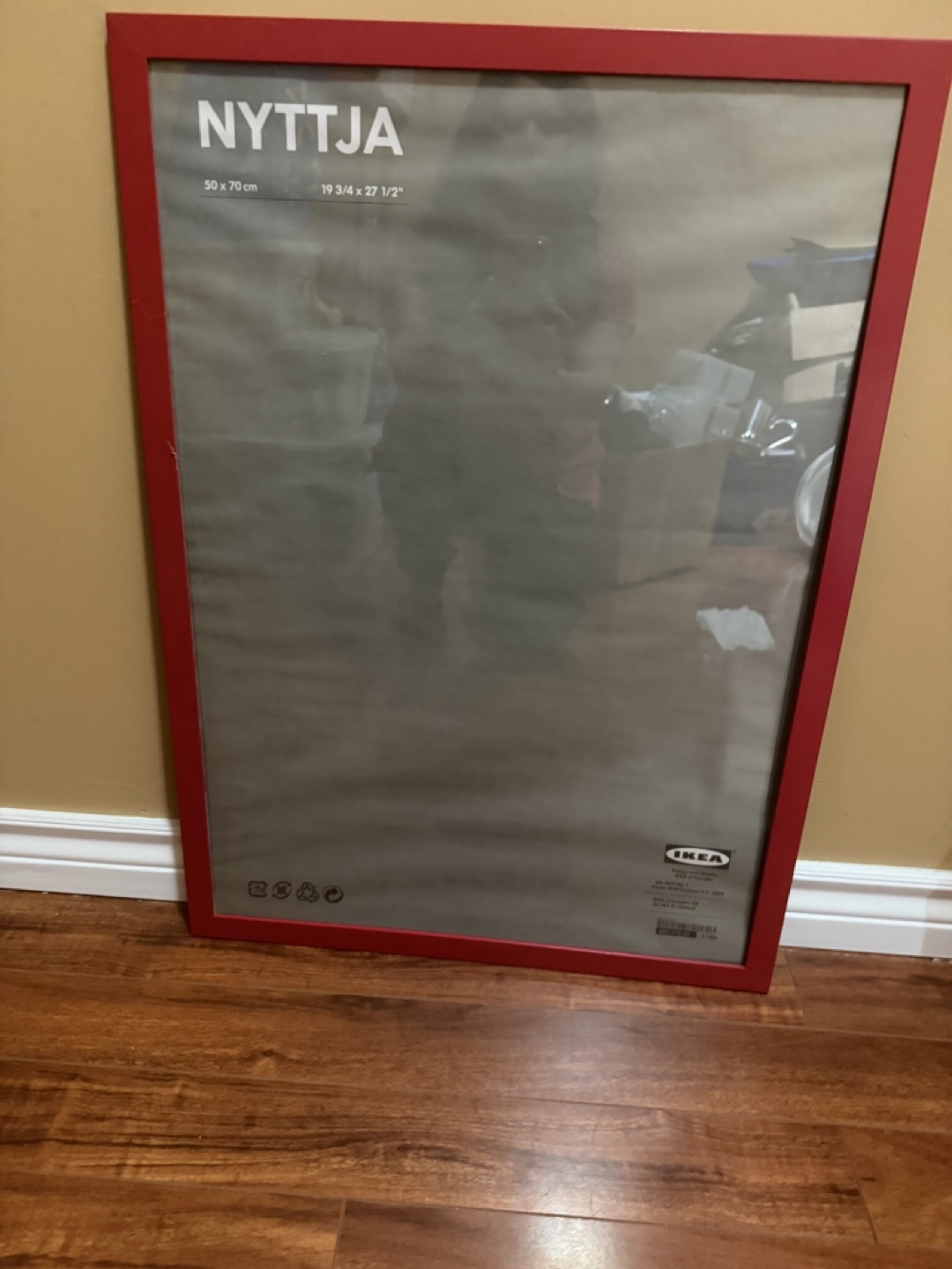 IKEA NYTTJA 50x70cm Red Picture Frame 🧡 - photo 2