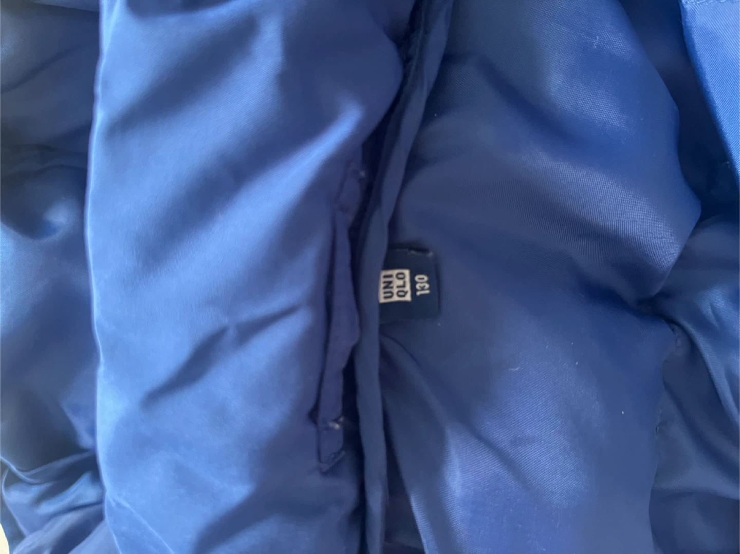 Blue UNIQLO Puffer Jacket Size 130 🧡 - photo 2