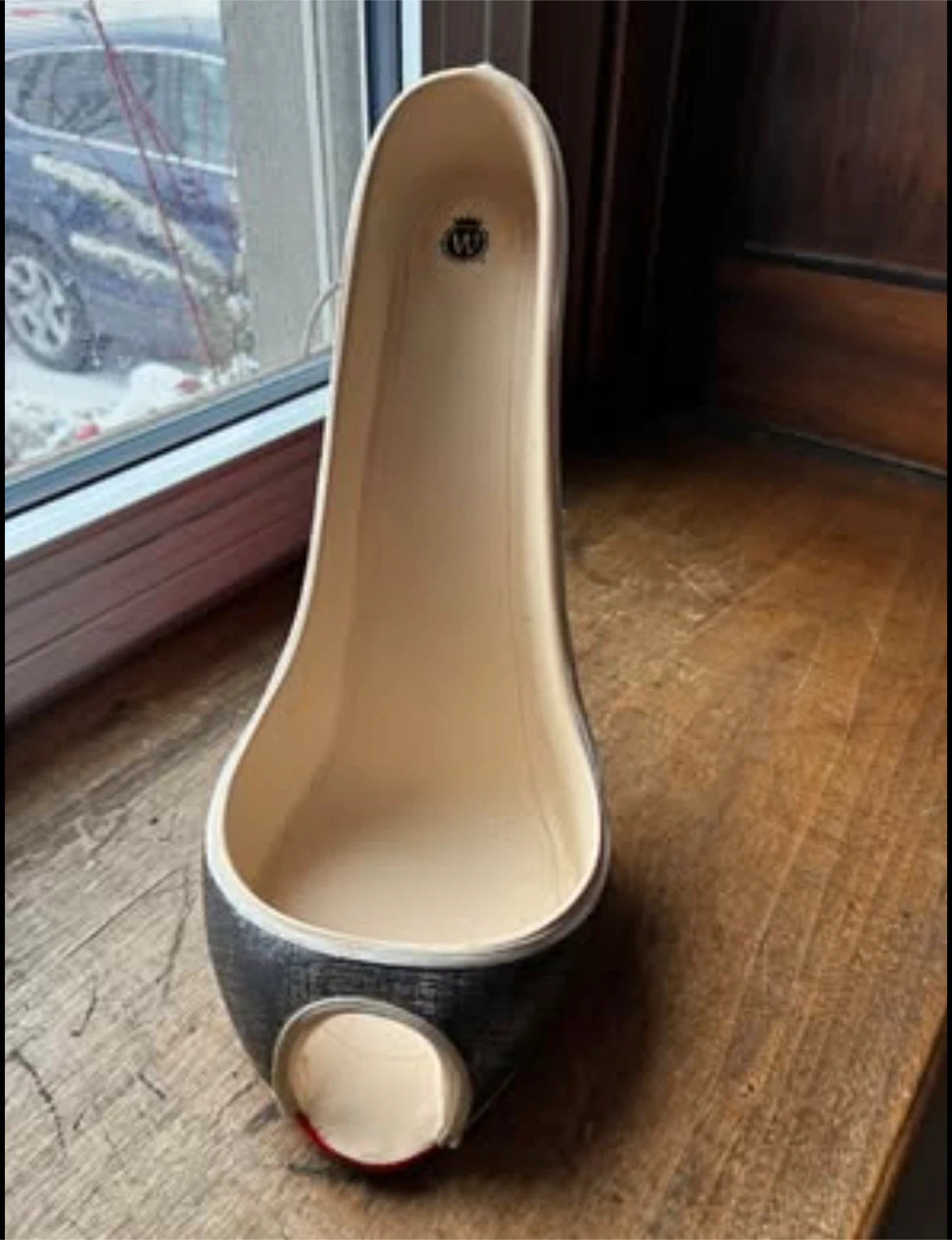 Stiletto high heel wine bottle holder shoe  women's - photo 3