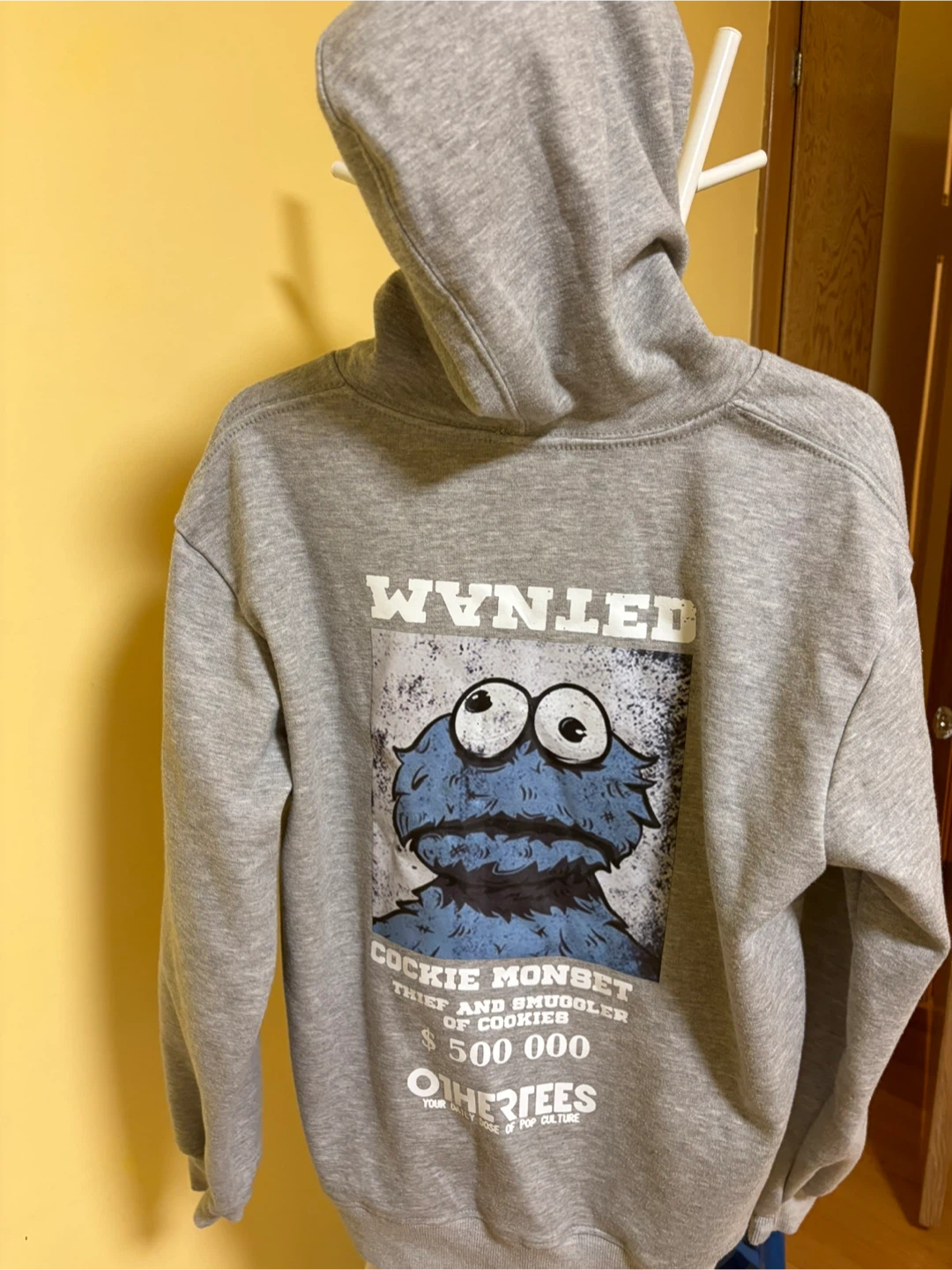OTHERTEES Cookie Monster Hoodie size S - photo 2