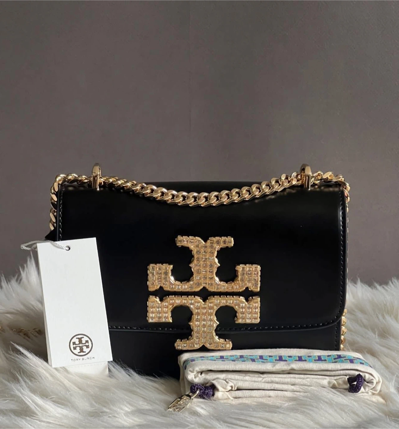 FOR SALE ✨ Tory Burch Eleanor Pave Spazzolato Small - photo 2