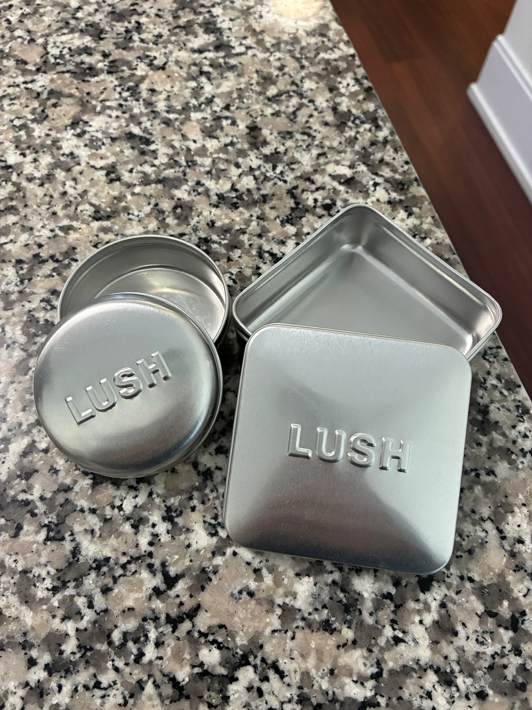 LUSH Metal Tins (Round & Square)