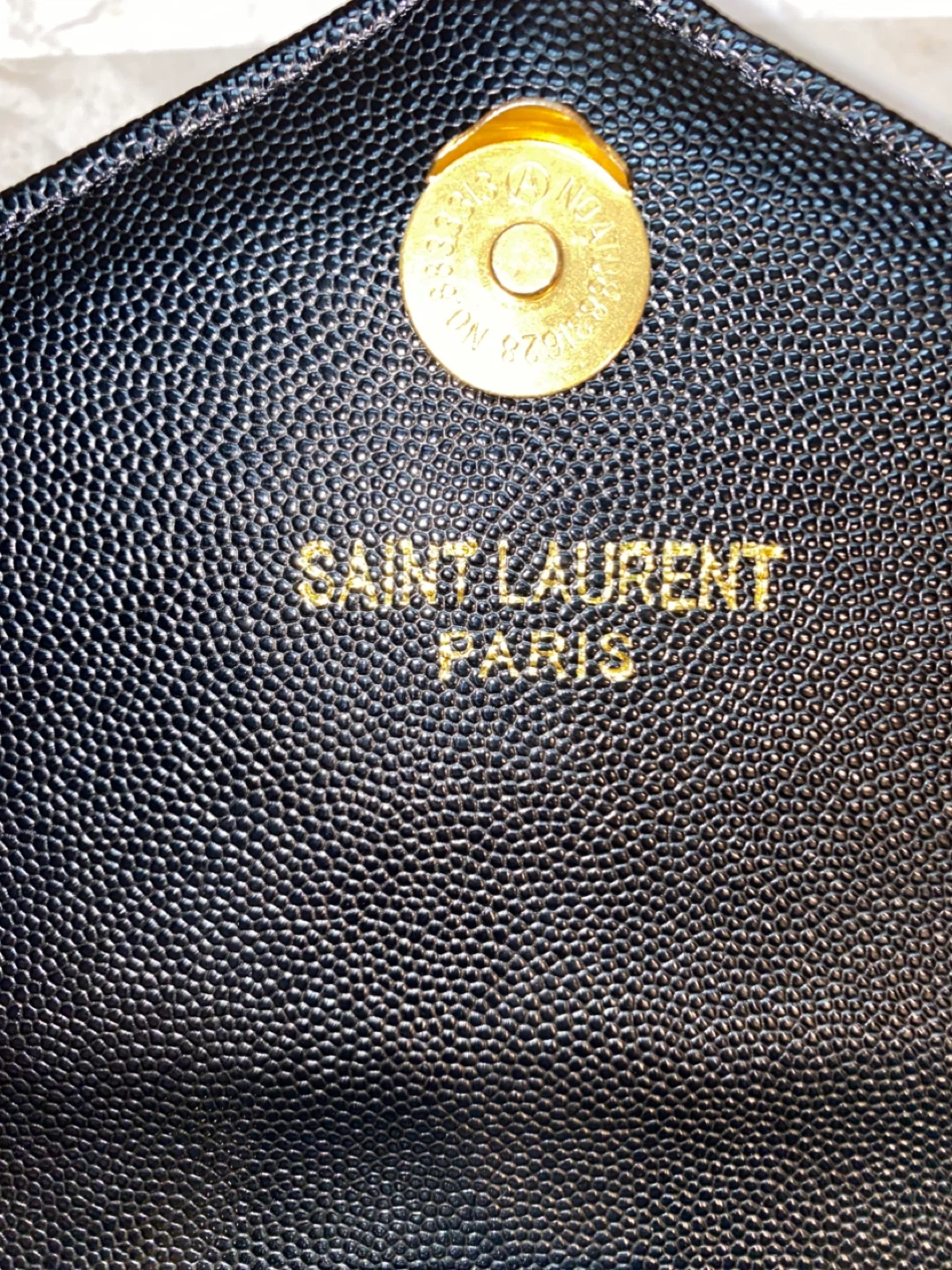 Saint Laurent Paris Black Quilted Wallet - photo 2