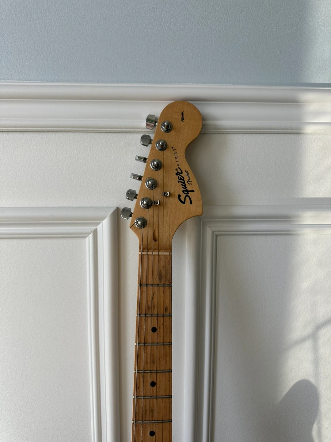 Squier Stratocaster Electric Guitar - Black - photo 3