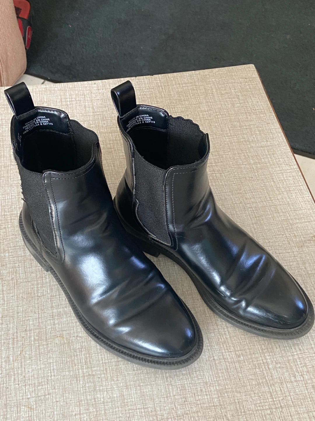 Black Chelsea Boots