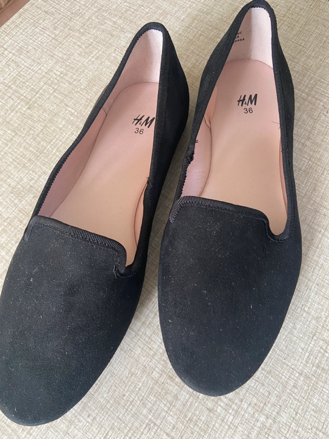 H&M Black Loafer Flats Size 36